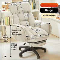 Velvet Kids' Office Chair with Wheels – Comfy Throne for Reading & Study
