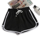 Wide Leg Shorts Sleeping Pants Casual Loose Sports Shorts 2024 Summer Basic Elastic Waist Drawstring Yoga Pants Running Pants
