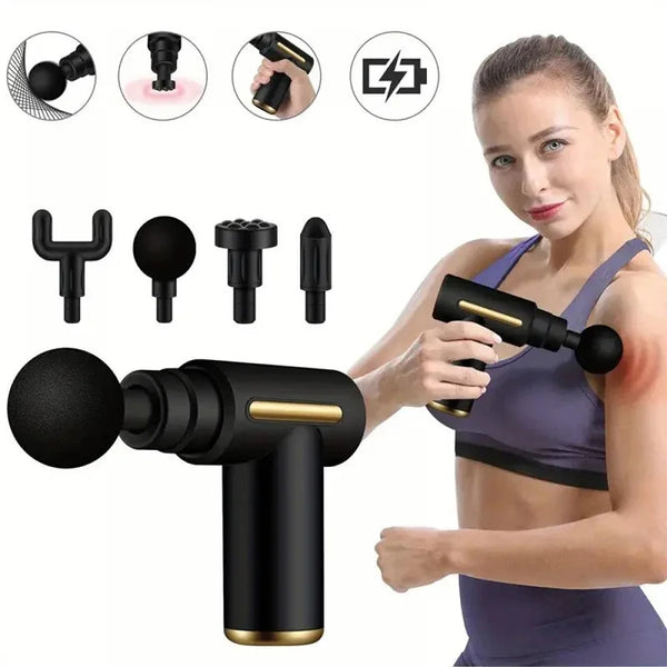 Portable Mini Massage Gun – Deep Tissue Muscle Relief