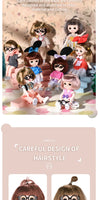 Doll For Girl Baby Doll Toys Children Kid Boy Toy PC Lover Holiday Gift Full Set Bjd 1/12 Mini Dolls Baby Clothes Dress Up