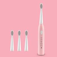 Powerful Ultrasonic Electric Toothbrush - USB Charge - Rechargeable Tooth Brush - Electronic Whitening Teeth Brush"