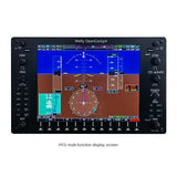 Simulated flight comprehensive avionics display panel 10.4-inch LCD instrument