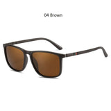 Luxury Vintage Square Polarized Sunglasses Men Women Fashion Travel Driving Fishing Anti-glare Sun Glasses TR90 Eyewear UV400