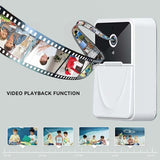 Smart Wireless Doorbell with Camera & Intercom - Bell Night Vision, HD Video, Voice Change