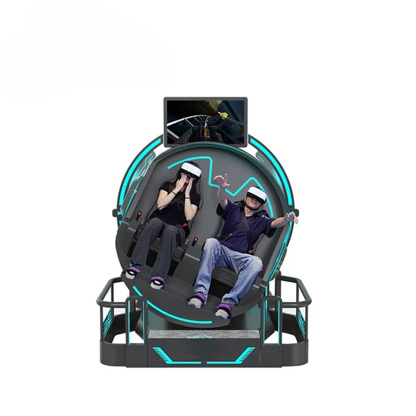 VR 360 9D Motion Flight Degree Virtual Reality Simulator Cockpit Flight Game