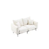 Ava 2 Seater Sofa (White)