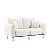 Ava 2 Seater Sofa (White)