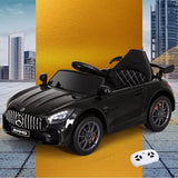 Kids Ride On Car Mercedes-Benz AMG GTR Electric Toy Cars 12V Black