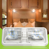 12/V RV Interior LED Ceiling Light Boat Camper Trailer Caravan Double Dome Light