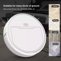 Smart Robot Vacuum Cleaner 2-in-1 Mopping Sweeper Strong Suction Automatic Cleaning Rechargeable Anti-Crash Sweeping Jack's Clearance