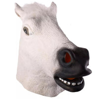 Horse Head Mask Latex Creepy Animal Costume Jack's Clearance
