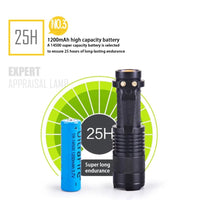 UV Flashlight Ultraviolet LED Torch with Zoom Focus Function Jack's Clearance