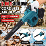 3000W Cordless Electric Air Blower | 2-in-1 Jack's Clearance