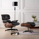 Furgle Modern Classic Replica Lounge Chair with Ottoman Jack's Clearance