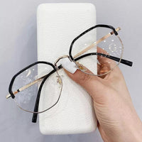 Transparent Office Anti Blue Light Oversized Glasses Alloy Frame Jack's Clearance