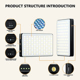 Adjustable Multi Modes 120 High Power LED Light