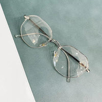 Transparent Office Anti Blue Light Oversized Glasses Alloy Frame Jack's Clearance