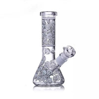 Glow in the Dark Skull Glass Waterpipe Jack's Clearance