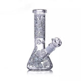 Glow in the Dark Skull Glass Waterpipe Jack's Clearance