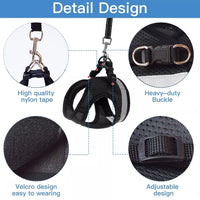 Breathable Cat Harness And Leash Escape Proof Pet Clothes Kitten Puppy Dogs Vest Adjustable Easy Control Reflective Cat Harness Jack's Clearance