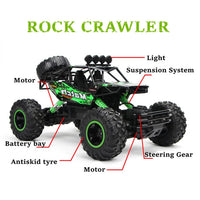 4WD RC Off-Road Buggy With Led Lights Jack's Clearance