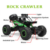 4WD RC Off-Road Buggy With Led Lights Jack's Clearance
