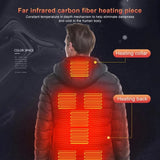 17 Areas Heated Jacket USB Winter Outdoor Electric Heating Jackets Warm Sports Thermal Coat Clothing Heatable Cotton jacket
Men Women Jack's Clearance