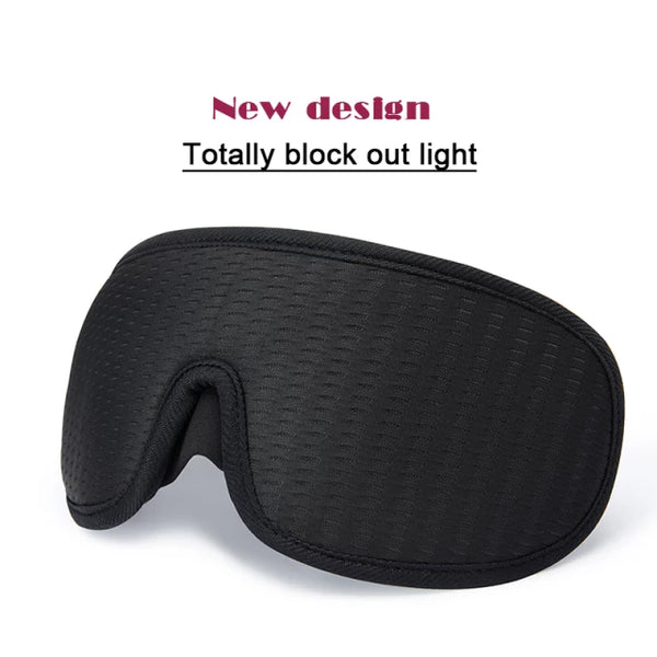 3D Sleeping Mask Block Out Light Soft Padded Sleep Mask Jack's Clearance