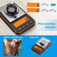 0.001g Electronic Precision Digital Scale Jack's Clearance