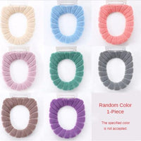 British Plug Toilet Seat Home Winter Thickened Fleece Heating Pad Winter Fleece-Lined Four Seasons Universal Waterproof Toilet Jack's Clearance