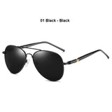 Luxury Men's Polarized Sunglasses Driving Sun Glasses For Men Women Brand Designer Male Vintage Black Pilot Sunglasses UV400 Jack's Clearance