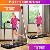 GEEMAX 2-in-1 Multifunctional Foldable Treadmill Jack's Clearance