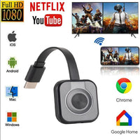 Mobile WiFi HD HDMI Projector Wireless HDMI Mirroring Screen Display Adapter Jack's Clearance