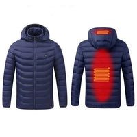 USB Heated Jacket | Men Women Winter Warmer Multi Zone Heating Jack's Clearance