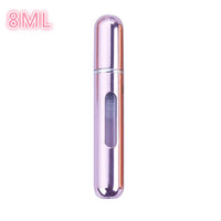 8ml/5ML Mini Bottle Refillable Perfume Spray With Spray Scent Pump Empty Cosmetic Containers Portable Atomizer Bottle Jack's Clearance