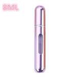 8ml/5ML Mini Bottle Refillable Perfume Spray With Spray Scent Pump Empty Cosmetic Containers Portable Atomizer Bottle Jack's Clearance