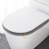 British Plug Toilet Seat Home Winter Thickened Fleece Heating Pad Winter Fleece-Lined Four Seasons Universal Waterproof Toilet Jack's Clearance