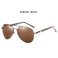 Luxury Men's Polarized Sunglasses Driving Sun Glasses For Men Women Brand Designer Male Vintage Black Pilot Sunglasses UV400 Jack's Clearance
