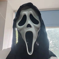 Ghost Face Scream Movie Horror Mask Halloween Killer Cosplay Adult Costume Accessories Props Jack's Clearance