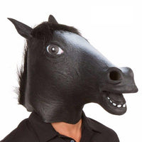 Horse Head Mask Latex Creepy Animal Costume Jack's Clearance