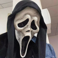 Ghost Face Scream Movie Horror Mask Halloween Killer Cosplay Adult Costume Accessories Props Jack's Clearance