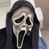 Ghost Face Scream Movie Horror Mask Halloween Killer Cosplay Adult Costume Accessories Props Jack's Clearance