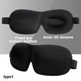 3D Sleeping Mask Block Out Light Soft Padded Sleep Mask Jack's Clearance