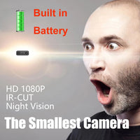 Mini Camera XD IR-CUT Smallest Full HD 1080P Home Security Camcorder Infrared Night Vision Micro cam Jack's Clearance