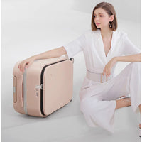 Mixi Patent Design Aluminum Frame Suitcase Carry On Rolling Luggage Beautiful Boarding Cabin Jack's Clearance