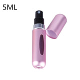 8ml/5ML Mini Bottle Refillable Perfume Spray With Spray Scent Pump Empty Cosmetic Containers Portable Atomizer Bottle Jack's Clearance