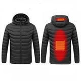 USB Heated Jacket | Men Women Winter Warmer Multi Zone Heating Jack's Clearance