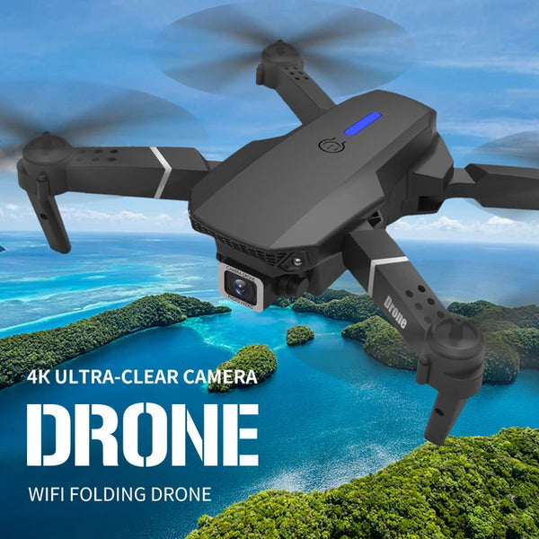 4K Ultra-Clear Camera Folding Quadcopter Drone Jack's Clearance