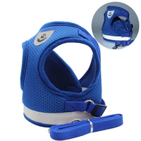 Breathable Cat Harness And Leash Escape Proof Pet Clothes Kitten Puppy Dogs Vest Adjustable Easy Control Reflective Cat Harness Jack's Clearance