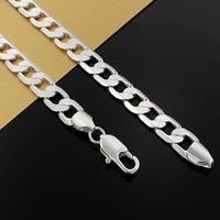 Special Offer 925 Sterling Silver Necklace for Men Luxury Chain Jewelry Jack's Clearance